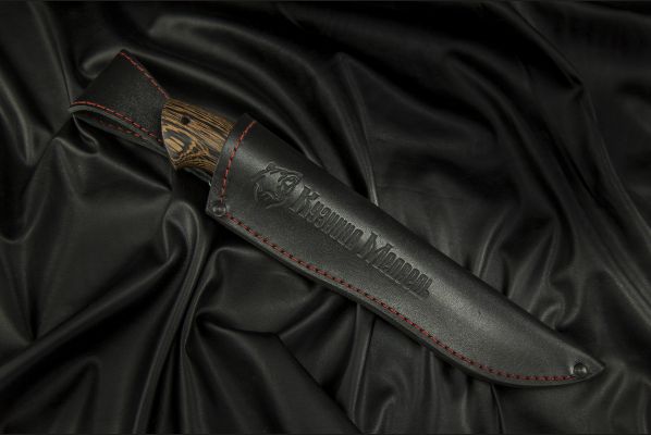 Охотничий нож Сахалин <span>(95х18, береста, венге)</span>