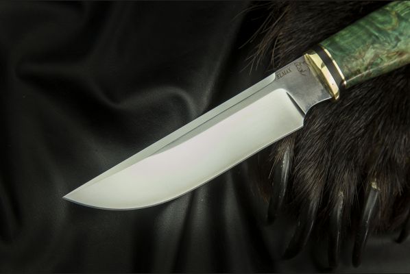 Нож Походный <span>(elmax, стабилизированная карельская берёза)</span>