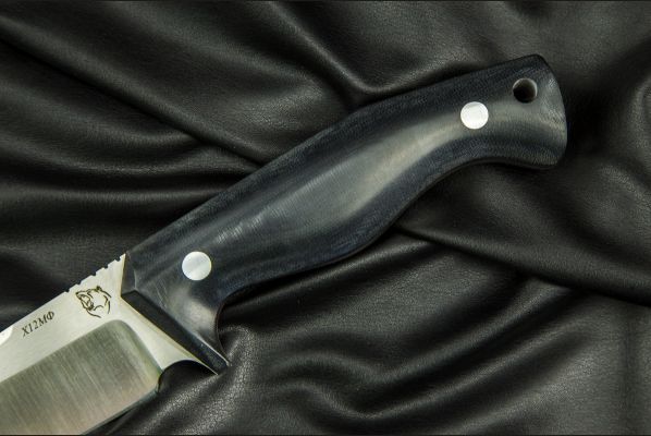 Нож Пальмира <span>(х12мф, микарта, цельнометаллический)</span>