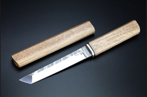 Нож Танто <span>(95х18, орех, деревянные ножны)</span>