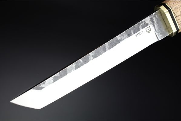 Нож Танто <span>(95х18, орех, деревянные ножны)</span>