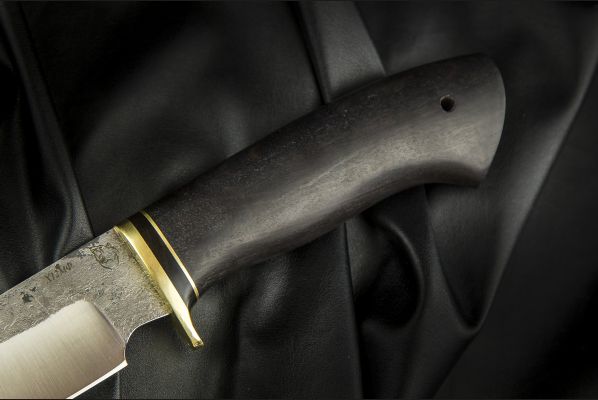Нож Сахалин <span>(х12мф, черный граб)</span>