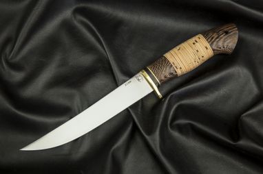 Нож Филейный малый <span><span>(х12мф, береста венге)</span></span>