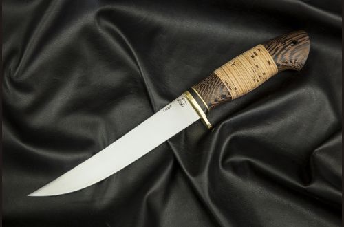 Нож Филейный малый <span>(х12мф, береста венге)</span>