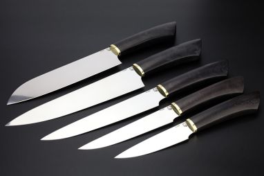 Кухонный набор "Катрин" <span><span>(х12мф, чёрный граб)</span></span>