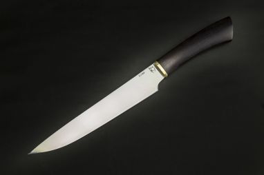 Кухонный нож Шеф 3 <span><span>(х12мф, чёрный граб)</span></span>