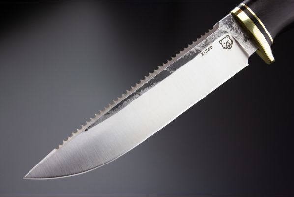 Нож Ерш <span>(х12мф, береста, граб)</span>