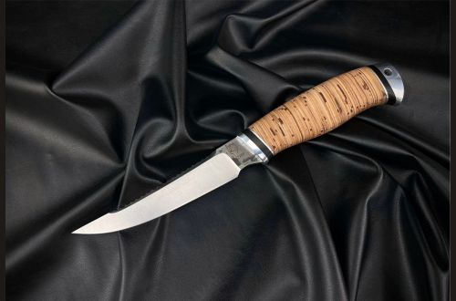 Нож Рыбак <span>(х12мф, береста, дюраль)</span>