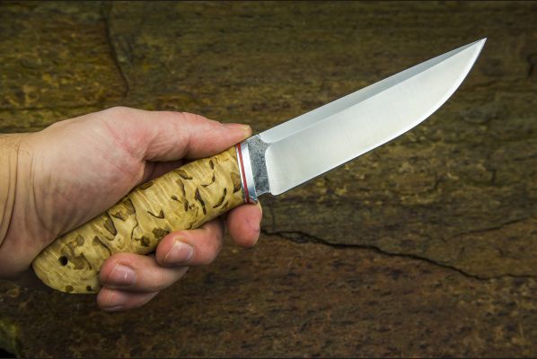 Нож Русский 2 <span>(х12мф, карельская берёза)</span>