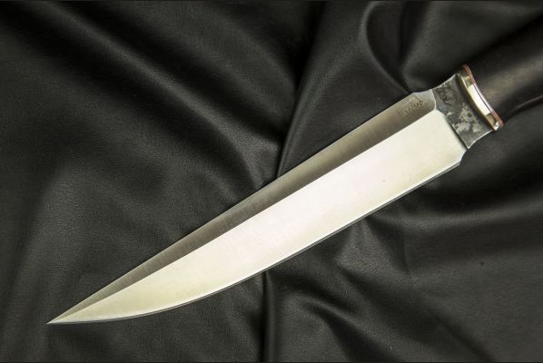 Нож Каратель <span>(х12мф, чёрный граб)</span>