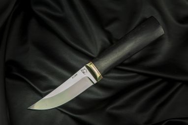 Реплика финского ножа Puukko 3 <span><span>(х12мф, чёрный граб)</span></span>