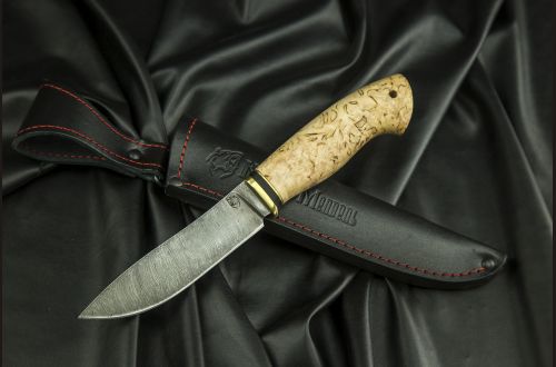 Нож Крит <span>(дамаск, карельская берёза)</span>