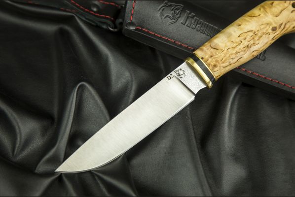 Нож Лиса <span>(D2, карельская берёза)</span>