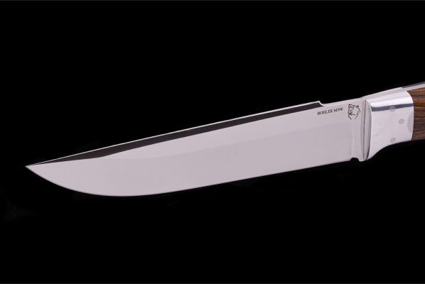 Нож Тайга <span>(М390, айронвуд, цельнометаллический, мозаичный пин под темляк)</span>