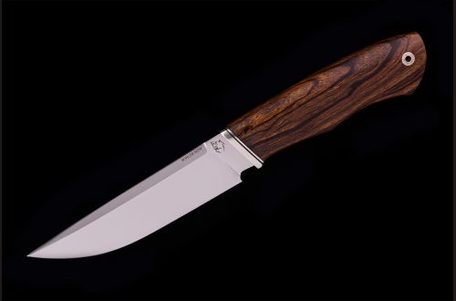 Нож Русский 2 <span>(M390, айронвуд, мозаичный пин под темляк)</span>