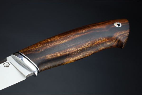 Нож Русский 2 <span>(M390, айронвуд, мозаичный пин под темляк)</span>