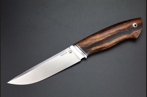 Нож Русский 2 <span>(M390, айронвуд, мозаичный пин под темляк)</span>