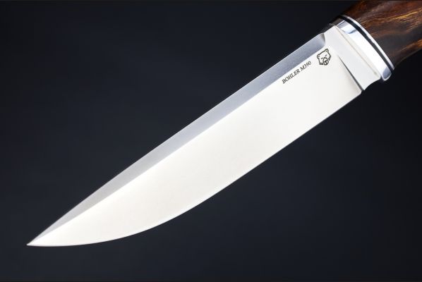 Нож Русский 2 <span>(M390, айронвуд, мозаичный пин под темляк)</span>