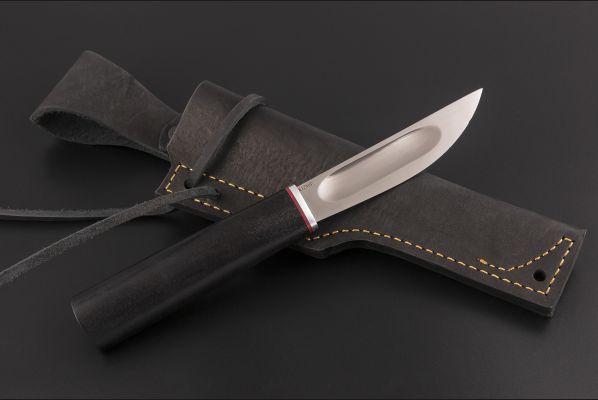 Нож Якутский малый №29 <span>(сталь х12мф, граб, дюраль с фиброй)</span>