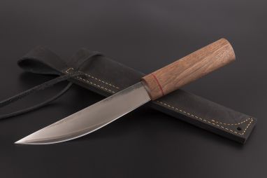 Нож Якутский большой №3 <span><span>(95х18, орех, вставка фибра)</span></span>