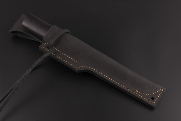 Нож Якутский большой №25 <span>(сталь х12мф, граб, дюраль со вставкой фибра)</span>