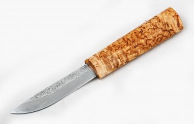 Нож Якутский малый №28 <span><span>(сталь х12мф, карельская береза)</span></span>