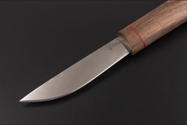 Нож якутский малый №1 <span>(95х18, орех, вставка фибра)</span>