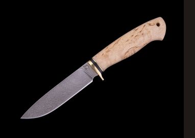 Нож Велес <span><span>(дамаск, карельская берёза)</span></span>