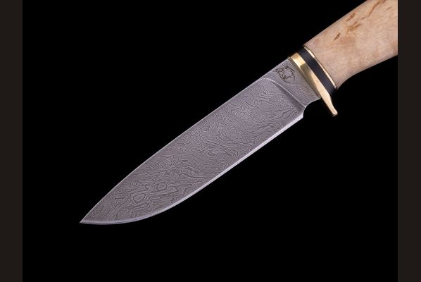 Нож Велес <span>(дамаск, карельская берёза)</span>