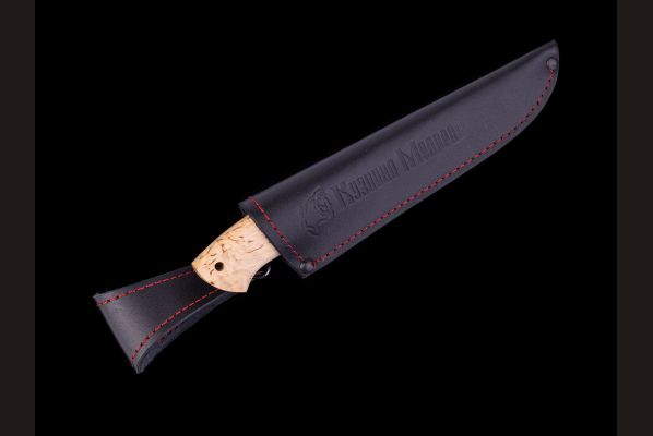 Нож Велес <span>(дамаск, карельская берёза)</span>